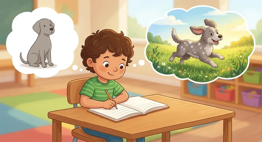 Explore how adjectives paint vivid pictures by describing nouns, learn the different kinds of description they provide, and practice using them to make your writing more exciting.