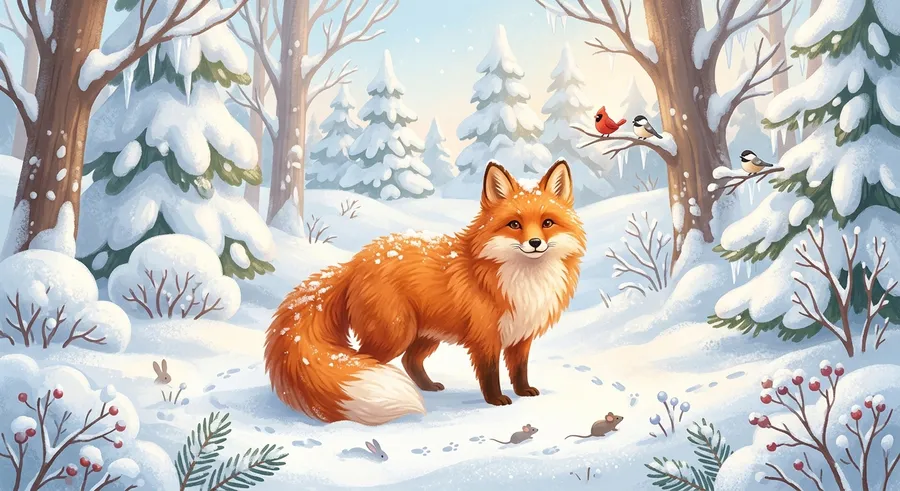 A mammal with a thick fur coat that traps warm air near its skin
