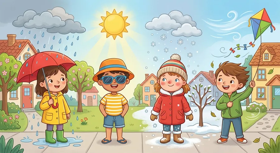 Find out about sunny days, rainy days, and everything the sky sends our way!