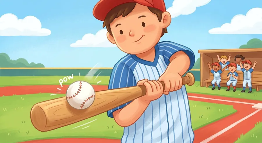 Step up to the plate! Learn about baseball bats, balls, and the fun sounds of this classic game.
